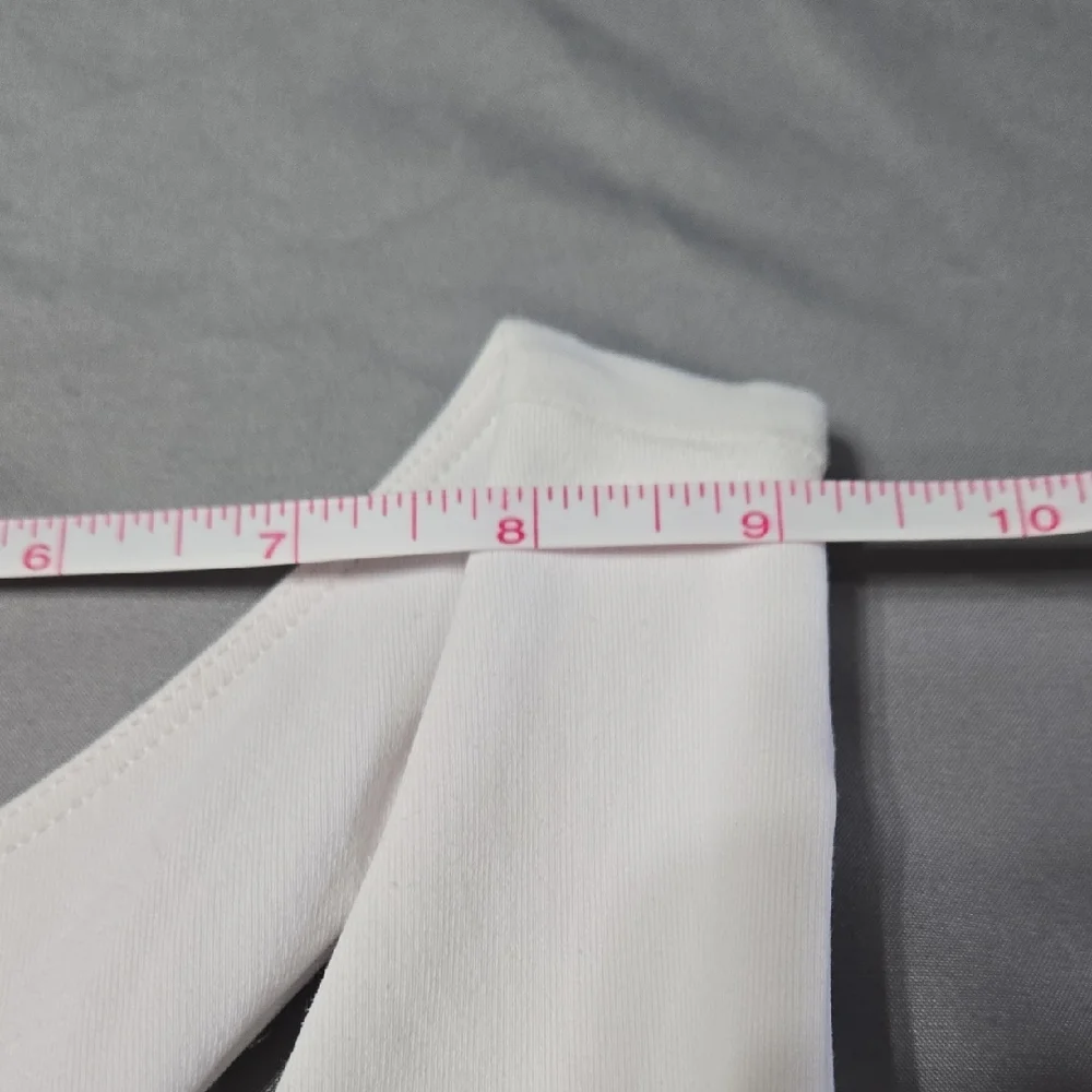 Fabletics Sz Med White On The Go Built Classic Dress